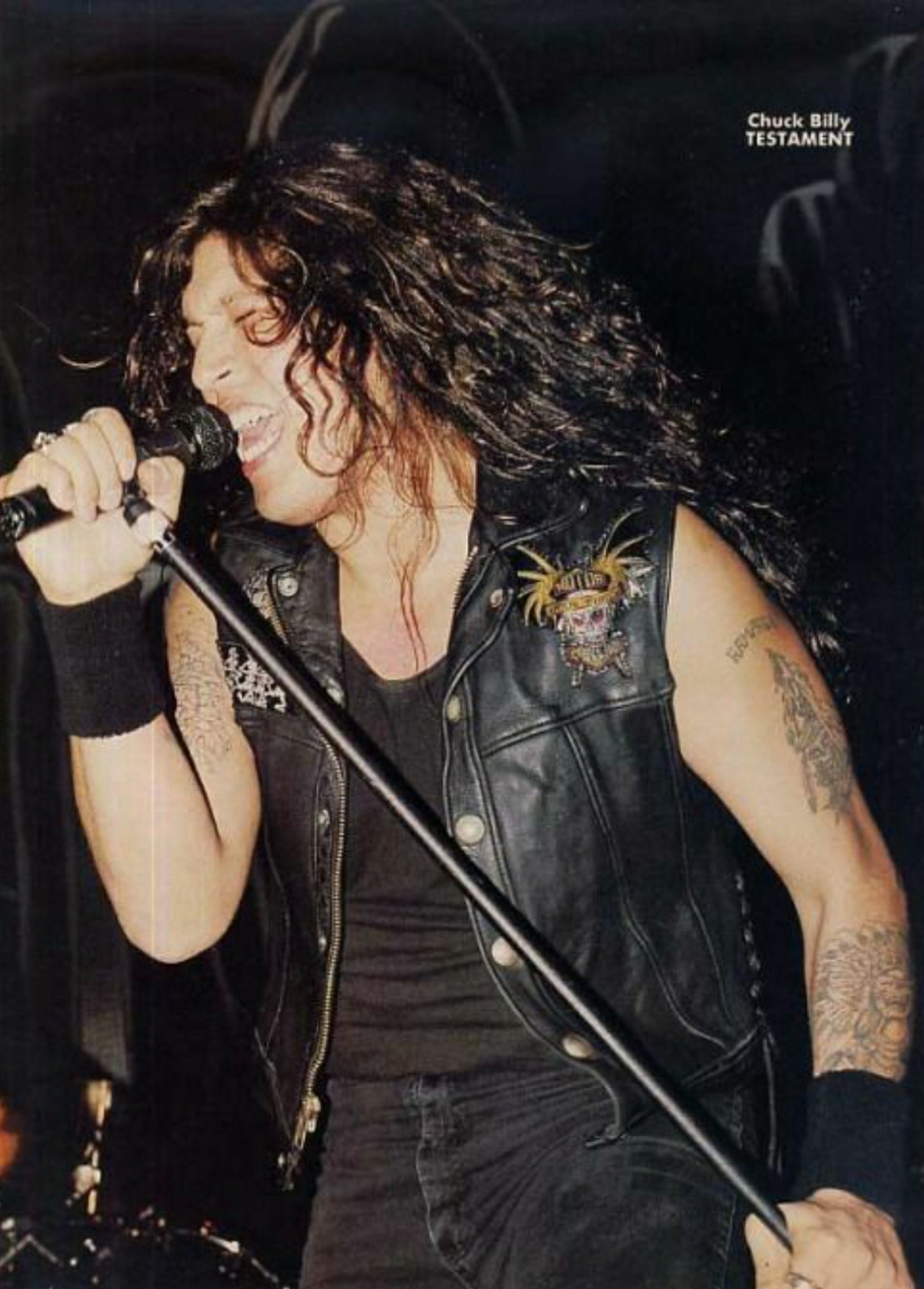 Happy Birthday to Testament singer Chuck Billy. He turns 59 today. 