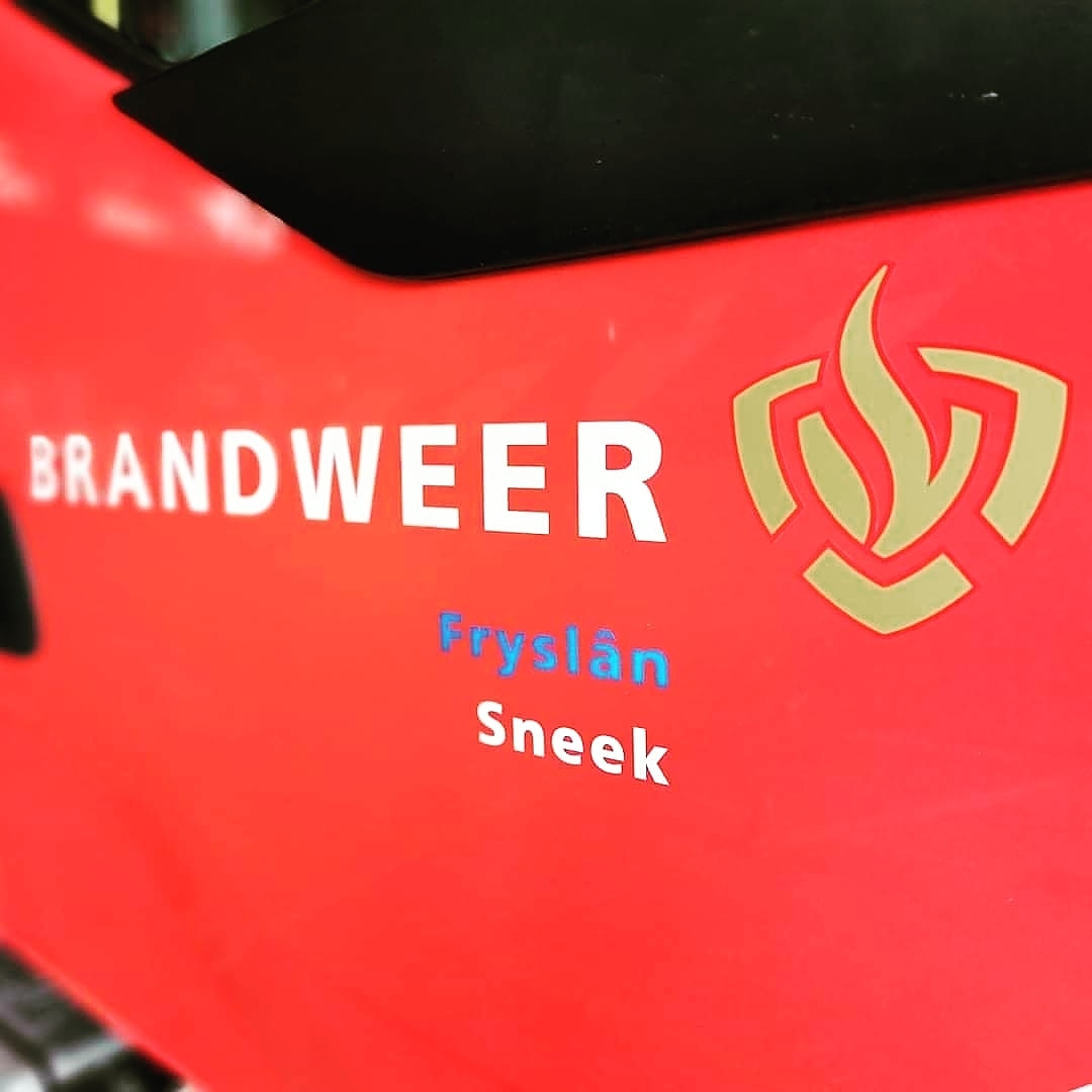 Melding brandweer Burgemeester Rasterhofflaan Sneek