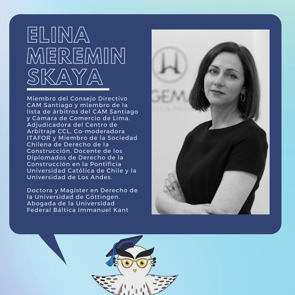 DiCongreso's tweet photo. ¡Ahora a las 17 horas tenemos nuestro segundo panel de derecho internacional privado!

🌎🦉 inscripciones por aqui ➡️ https://t.co/nE8MnvHoyD

Exponen: María Blanca Noodt, Cesar Coronel y Elina Mereminskaya
Moderan: David Medina y Juan Anabalon https://t.co/CRy9aEnSRs