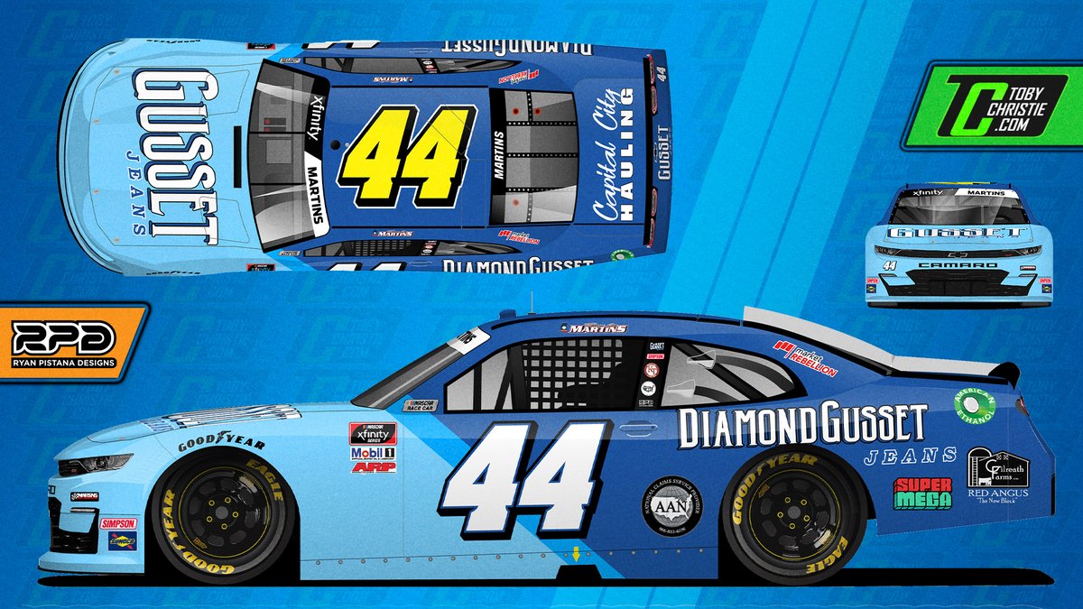 TobyChristieCom's tweet photo. The #JeanMachine will return for the fourth time in 2021 with @TommyJoeMartins and @TeamMartins for this weekend's race at Pocono.
🎨: @RyanPistana
#NASCAR | #PoconoGreen225 https://t.co/p4Xj3ZzdaF