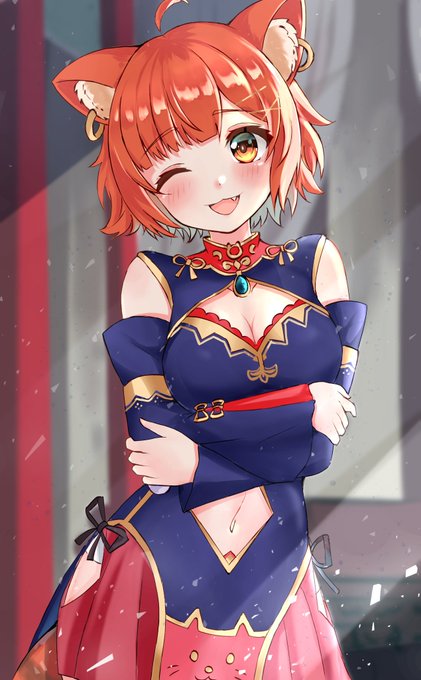 差分が結構人気なので過去絵の差分貼る 