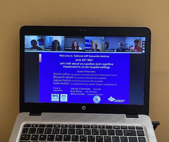 wendy chambers (@wendyahpdem) on Twitter photo Triple crown today <a href="/AhpDementia/">AHPDementia</a> webinar: first #AHPSupportWorker presenting 👑 <a href="/NES_hcsw/">NES_hcsw</a> ;first #AHPStudent presenting 👑 <a href="/GcuOcc/">GCU Occupational Therapy</a> , first multi-site panel 👑 <a href="/elaineahpmh/">Prof Elaine Hunter</a> <a href="/NESnmahp/">NESnmahp</a> <a href="/Carolyncahpo/">Professor Carolyn McDonald</a> Triple crown today <a href="/AhpDementia/">AHPDementia</a> webinar: first #AHPSupportWorker presenting 👑 <a href="/NES_hcsw/">NES_hcsw</a> ;first #AHPStudent presenting 👑 <a href="/GcuOcc/">GCU Occupational Therapy</a> , first multi-site panel 👑 <a href="/elaineahpmh/">Prof Elaine Hunter</a> <a href="/NESnmahp/">NESnmahp</a> <a href="/Carolyncahpo/">Professor Carolyn McDonald</a>