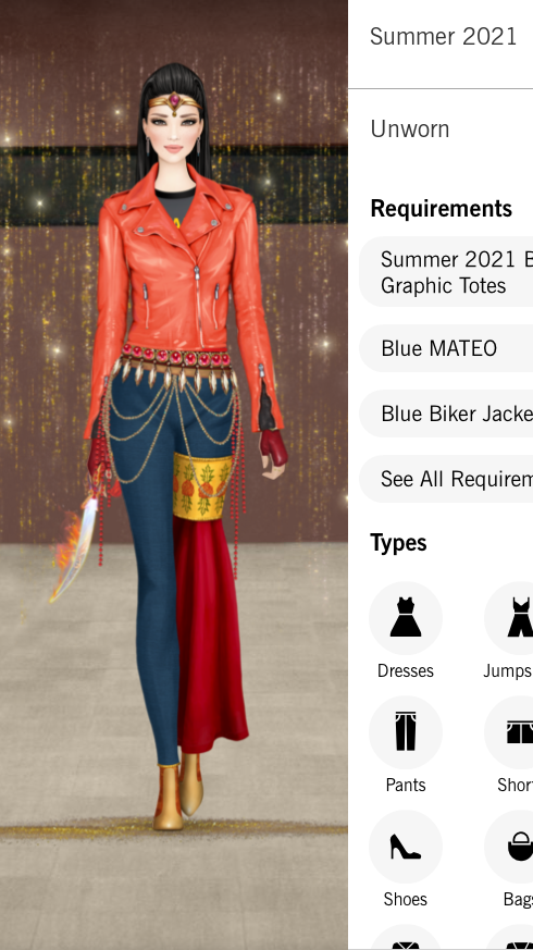 D4Wanted's tweet photo. Lonnie #Descendants4 #D4Wanted looks made with @CovetFashion https://t.co/eluau9kHji
