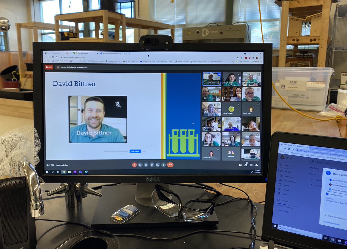 dabittner's tweet photo. Proud to be @case4learning Food Science and Safety certified! Here’s my virtual graduation pic; still smiling after 8 days of intensive PD, but ready for a break! https://t.co/QBvMIAJAu7