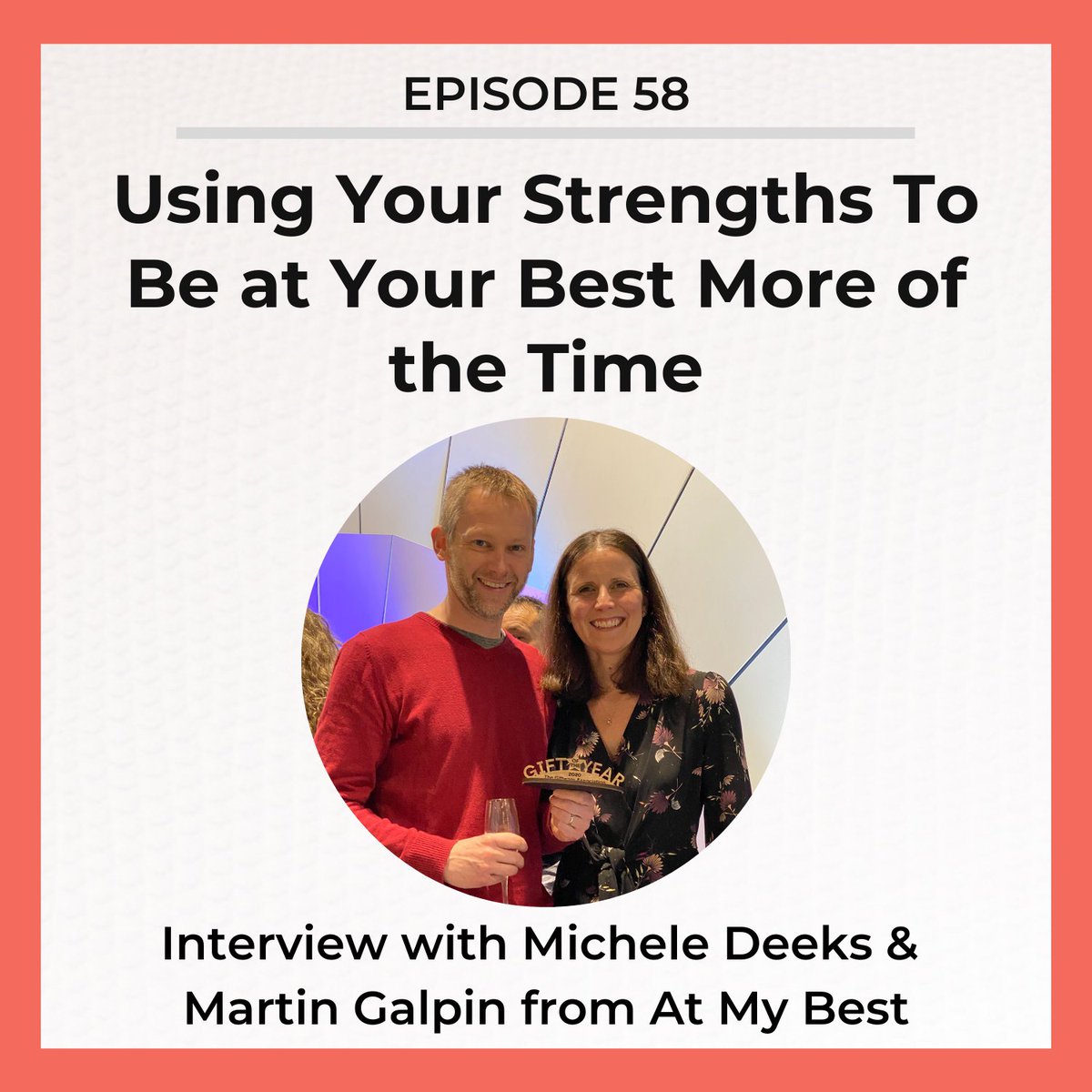Join <a href="/At_My_Best/">At My Best</a> &amp; me in this #podcastepisode as we discuss the value of understanding our #strengths how to become more aware of them &amp; put them to use in our lives to experience more impact, #wellbeing &amp; to ultimately to create the freedom to #flourish.  bit.ly/3qjmkGK