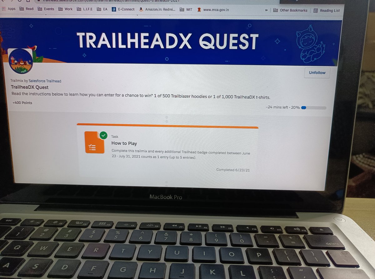 #TDXBINGO #TrailheadQuests