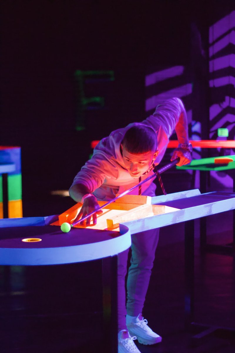 TFloodgate's tweet photo. THE FLOODGATE are the 1st to bring to the UK a mini golf β³ and pool π± mash up.
Have you tried it yet???
π₯ B O O K N O Wπ₯
From Β£8 for 18 holes.
#pitpat #crazygolf #crazypool #tablegolf #thefloodgate #custardfactory #digbeth #onlyindigbeth #nightsout #birmingham https://t.co/anhmMlCfDR