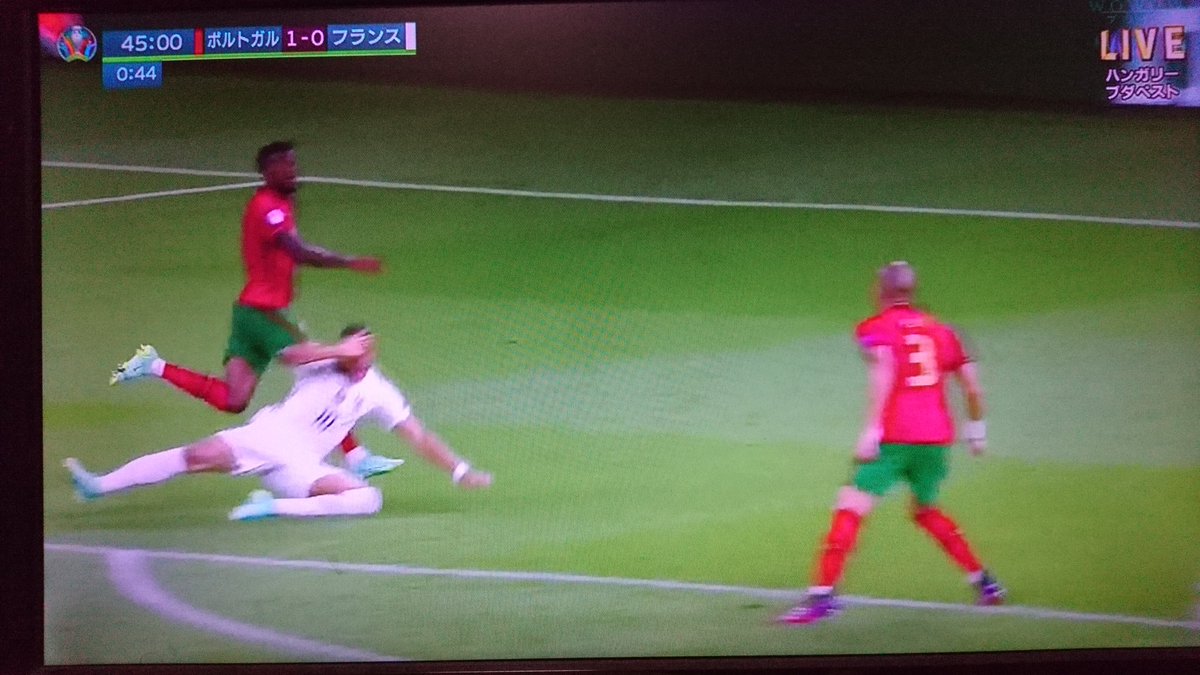 6 11mafty テツヤ ジェラール Wowow Euro Fra ユーロ フランス代表 前半ロスタイム ムバッペが倒されpk ベンゼマが決めて同点 1 1 そしてハーフタイム