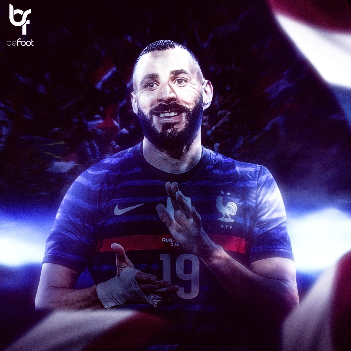 _BeFootball's tweet photo. KARIM BENZEMA MARQUE ENFIN POUR SON RETOUR EN BLEUS 🇫🇷🇫🇷🇫🇷 https://t.co/IdhjlLaynn