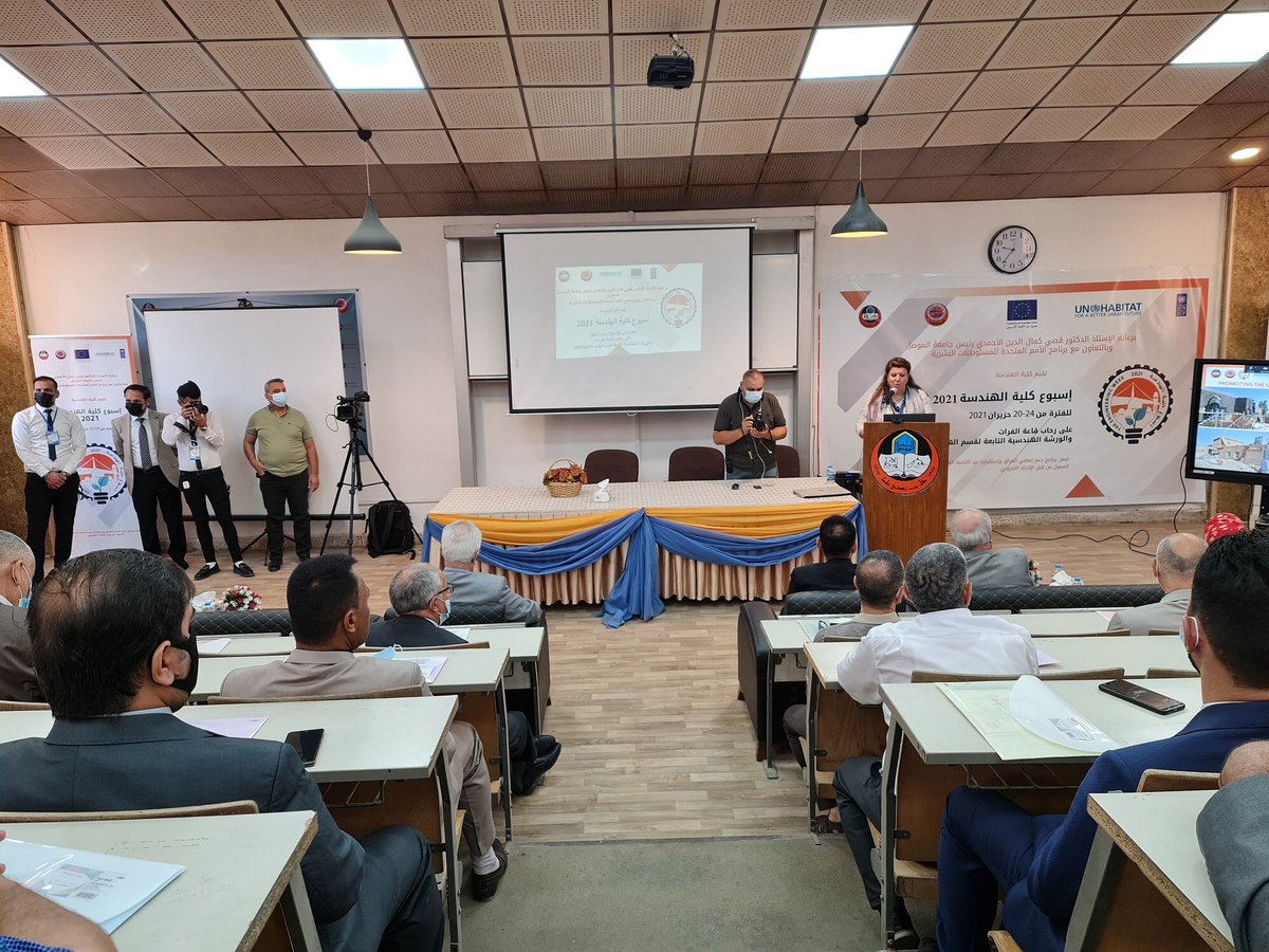 UNHabitatIRAQ's tweet photo. This initiative is funded by the European Union under the programme Supporting Recovery and Stability in Iraq through Local Development implemented by #UNDPIraq in partnership with UN-Habitat. 4/4
@EUinIraq @UniversityofMos @undpiniraq @UNHABITAT https://t.co/SjslnQrtpl