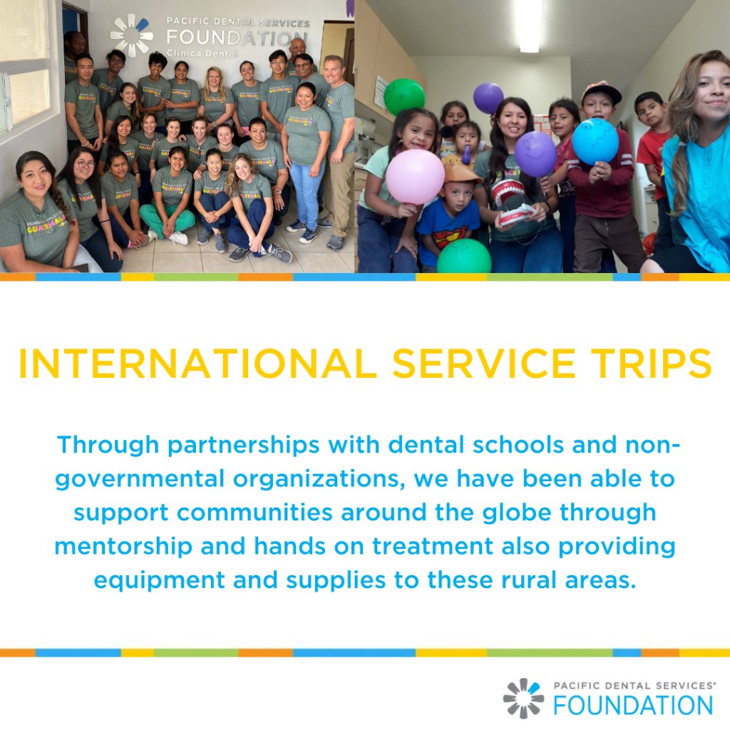 Together we can create a world where everyone has a heart to serve and a home for oral health! #internationalservice