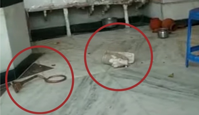 jihadwatchRS's tweet photo. India: Muslims caught breaking idols in Hindu temple, one says they were instructed to do so https://t.co/RhCNUgtSJo https://t.co/Dld95YalOh