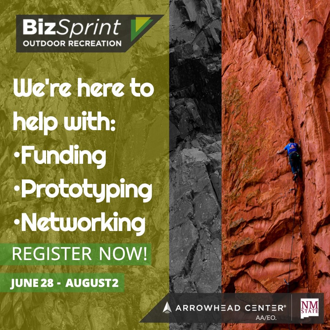 ATI_Arrowhead's tweet photo. Improve, achieve, and summit your business goals with #BizSprint Outdoor Recreation. Get the tools, the resources, and the know-how to take your outdoor business further. Register at https://t.co/bQmNl1mytY before June 24th. #OutdoorBusiness #freevirtualclass #freebusinessclass https://t.co/41qQgqkE8I