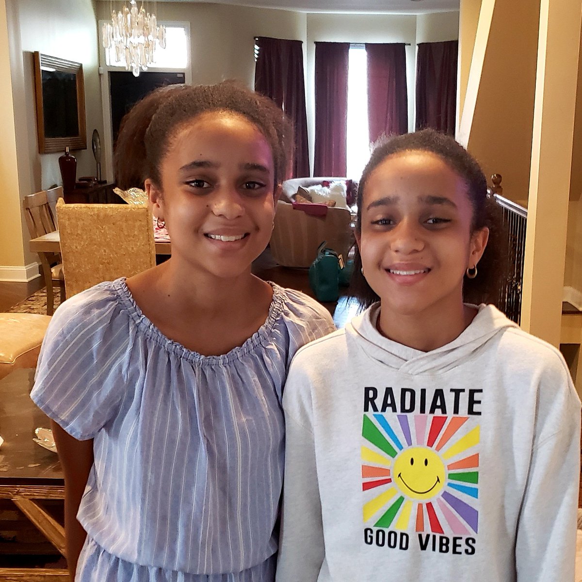 Straight A'a throughout the pandemic, growth in math on NWEA and honors in french. I am one proud Mom❤ I thank God for these two blessings! There are "no limits" for you my beautiful and brilliant daughters. Congratulations 8th graders! #grateful