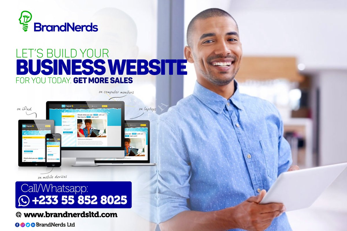 EdwinDelasi's tweet photo. Did you know your website advertises your business 24/7

It also boosts your brand awareness and online presence on the biggest search engine in the world, Google
Boost your online presence and increase sales.

Visit https://t.co/E2rXXNy2wC

#Ghana Ronaldo #marketingagencyinghana https://t.co/ijj7iXg7PT
