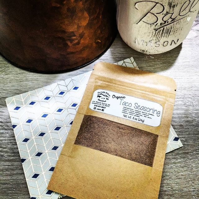 We'll be eating some yummy tacos soon! Thank you linktr.ee/ourlittleplate… so much for sharing your homemade #organic taco seasoning with us!🌮#tacoseasoning #tacos #organic #organicseasoning #supportlocal #supportfarmers #supportlocal