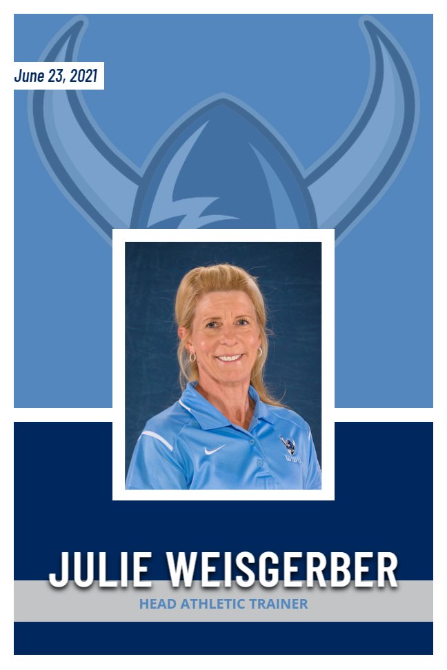 Congratulations to Julie Weisgerber, who has officially been appointed as our Head Athletic Trainer!!!!

Julie has been an athletic trainer for WWU Athletics for the last 19 years!

#GoViks x #WeAreVikings