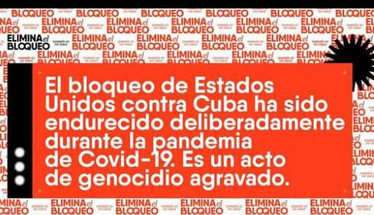 CDI: La Llovizna.  Estado:  Bolívar . Al bloqueo económico comercial y financiero impuesto  gobierno j de EE UU contra cuba .#NoMasBloqueo