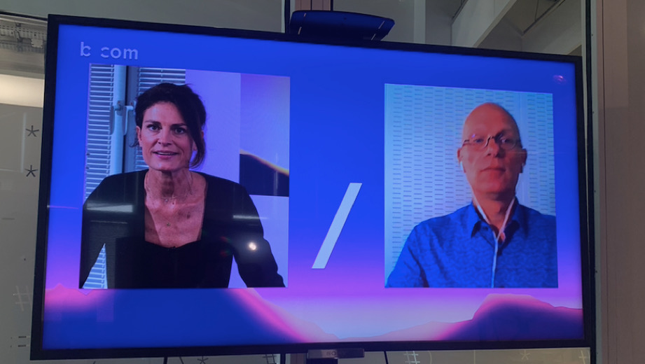 [live #reveal][roundtable] “We chose the b<>com algorithm to move SDR to #HDR and back, for ease of use. Producing in #HDR is not difficult, but 90% of people have SDR devices. This is why we need a technology like b<>com’s”, Peter Schut <a href="/EVSEquipment/">EVS Broadcast Equipment</a>