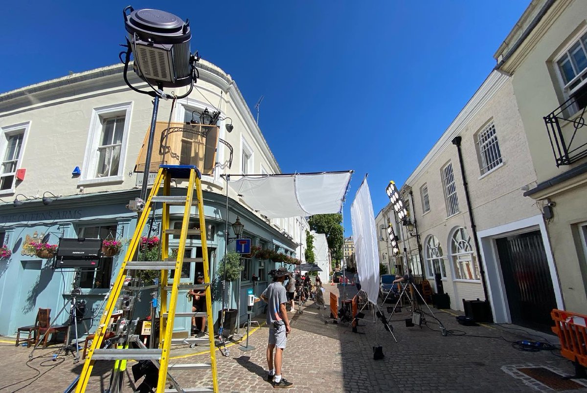 NEW Filmgear PowerBeam on set with @glofilmlighting
. . . . . . 
A set up from yesterday 
2 @nanlux_global #dyno1200c 
2 x l@ightstarprofessional #ledlux12
20x20 full grid doubled over 
In the middle a filmgear #powerbeam 4K

#dop <a href="/j/">j</a>.r.blann 

🙏 @lcalightscamera @prolightdirect