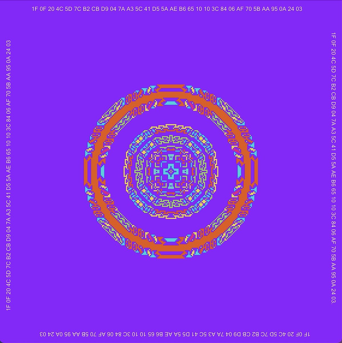 Cellular Automata Art tweet media