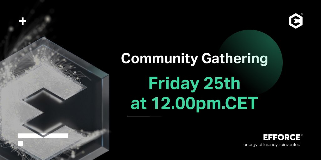 EfforceOfficial's tweet photo. Make sure you save the date ! On June 25th, we will be streaming Live from our office for a special edition of the monthly community gathering. We will be covering all sides of the business together with the company’s management. Prepare the questions ! $WOZX #EFFORCE https://t.co/he9QY8jPc7