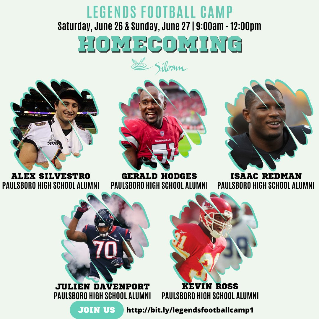 siloam_wellness's tweet image. They&apos;re coming home...will you be there to welcome them? Join us this weekend: eventbrite.com/e/legends-foot…