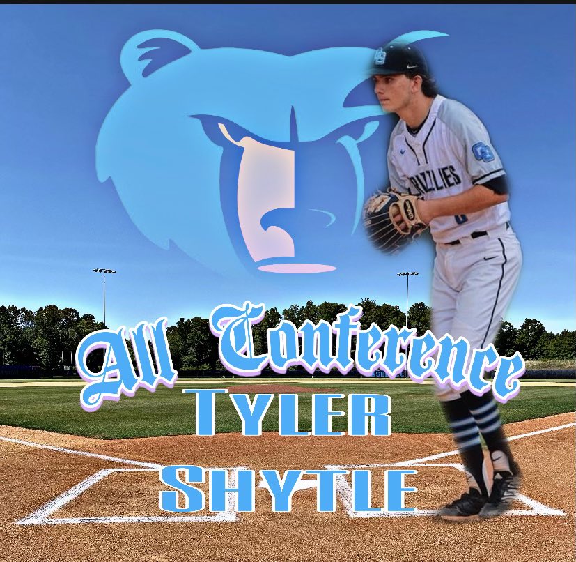 BaseballOGHS's tweet image. All Conference Player Jr. Tyler Shytle