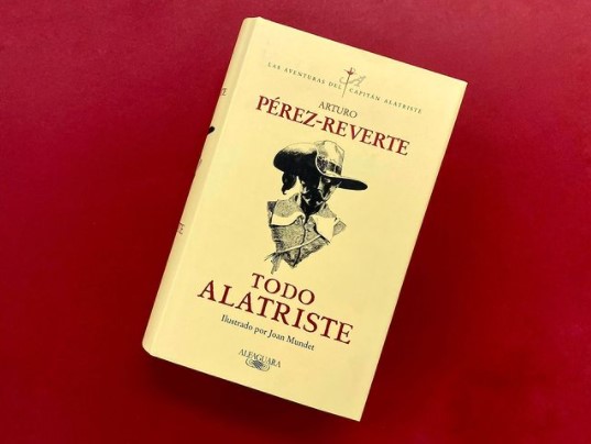 'Todo Alatriste' reúne por primera vez en un solo volumen las siete novelas que componen la aclamada serie de #LasAventurasdelCapitánAlatriste.

¿Quieres un ejemplar firmado por @perezreverte? Hazte con uno de los 20 ejemplares 👉 bddy.me/35ThnuB

@AlfaguaraES
