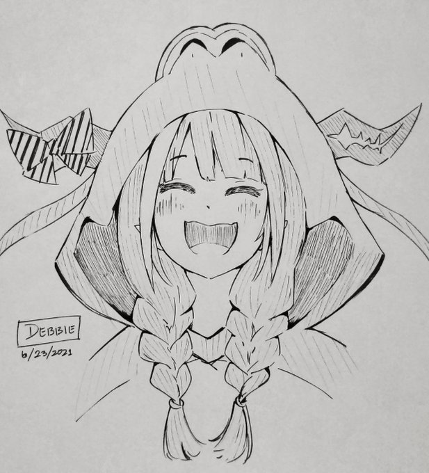 cute as hecc
#みかじ絵 #桐生ココ新衣装 