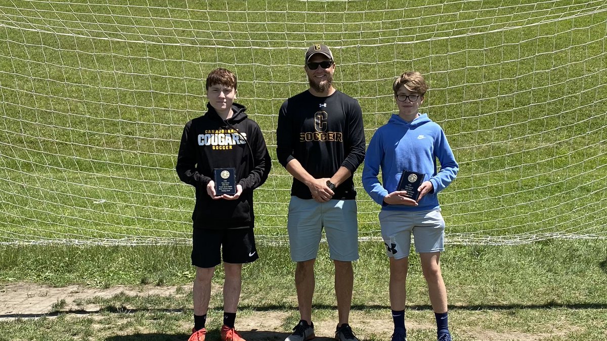CONGRATULATIONS! This years award winners:

MVP: Tommy Jenks
MVP: Cody Haig (not pictured)
Rookie of the Year: Sam Sunderland

<a href="/CanjoAthletics/">Canjo Athletics</a> <a href="/CanajoharieCSD/">Canajoharie CSD</a>