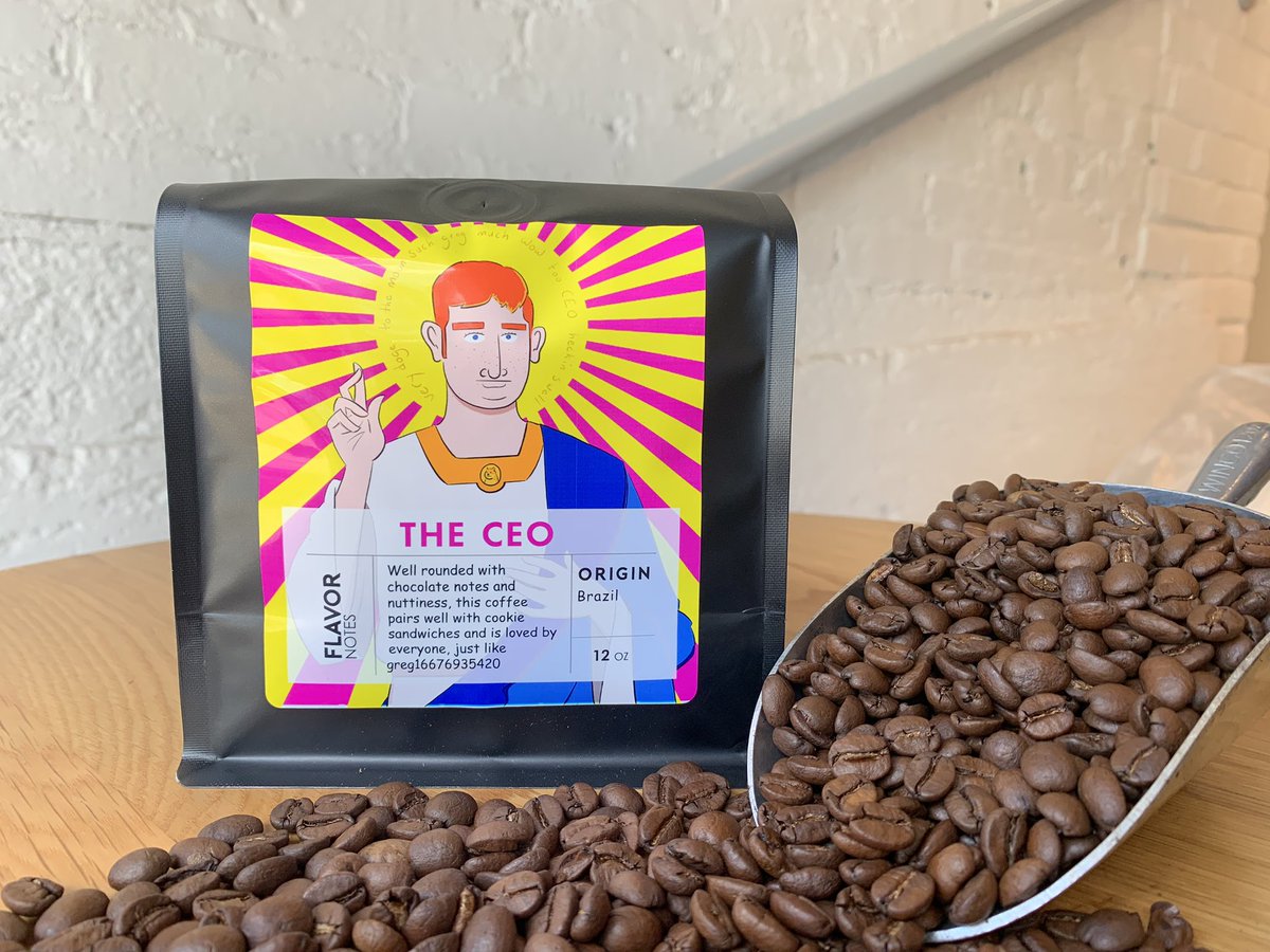 We are happy to announce THE CEO‼️We have been working very hard with <a href="/greg16676935420/">greg</a> on this and we’re so happy it’s finally out! Free shipping and comes with some greg art! Available on Dogebeans.com and @dogedrip ☕️

LETS GO #dogearmy 🚀🚀🚀