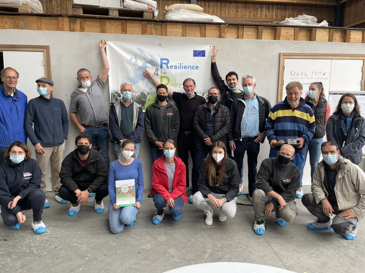 Today we had our first farm visits in Belgium and also our first partner meeting in person🧑🏼‍🌾

Visiting farms is part of the process to gather data to improve the dairy sector and to create new friendships.

 We are looking forward to the visits in Luxembourg tomorrow☺️
#h2020