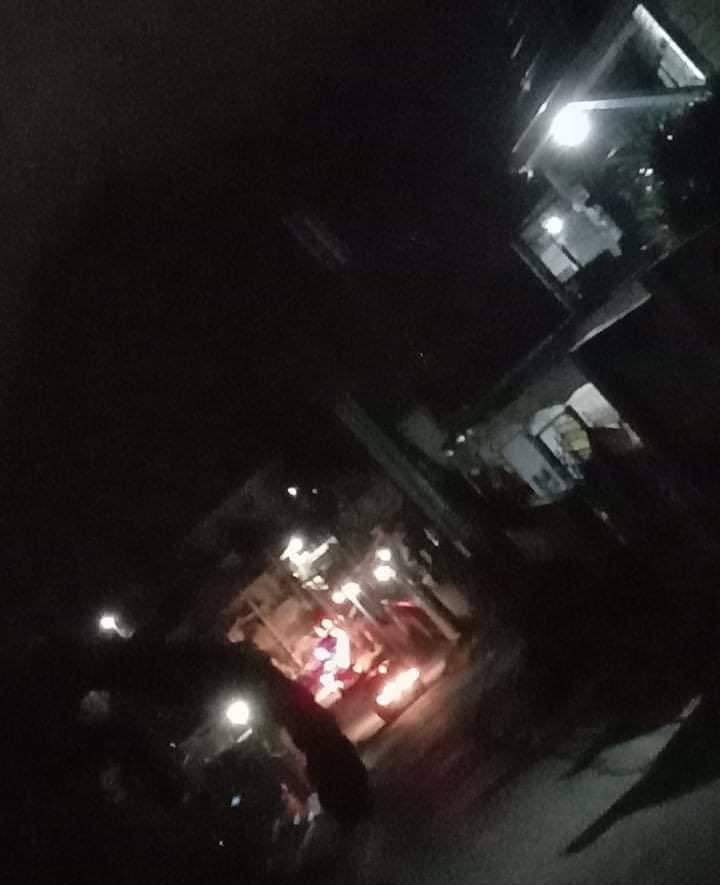 Junta Terrorists raided WarPyar ward, Taunggyi, Shan State, inspected houses and every passerby. #TogetherWithPDF #June23Coup  #WhatsHappeningInMyanmar