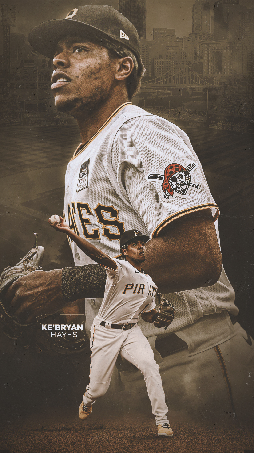 Pittsburgh Pirates on X: Fire for your phone 🔥 #WallpaperWednesday   / X