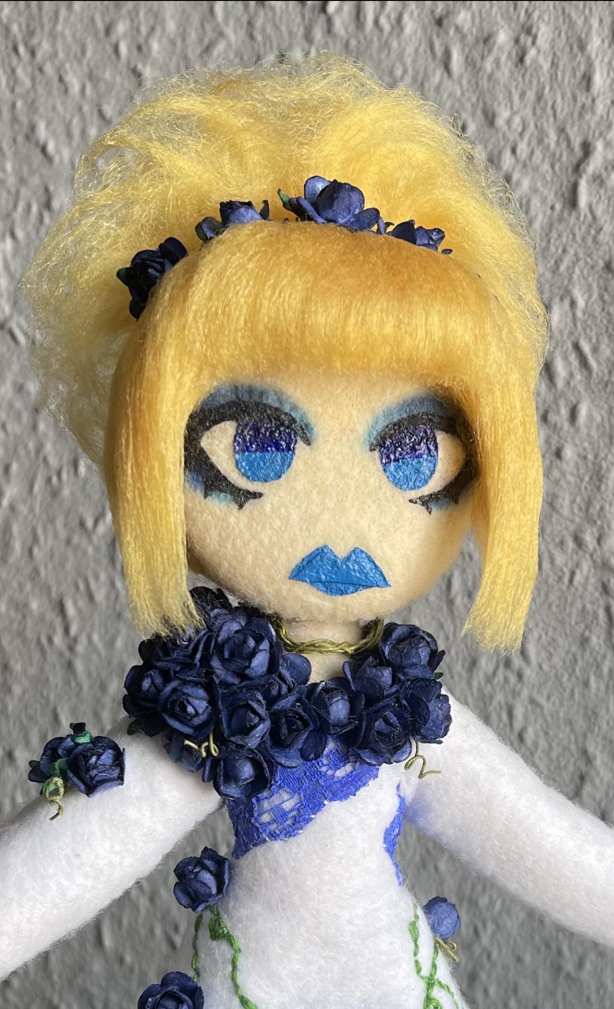 Lilly Spooky Edition I Couldn T Resist Making A Plush Of Mana Sama S Au Revoir Outfit It S One Of My Favourite Outfits Ever From Malice Mizer