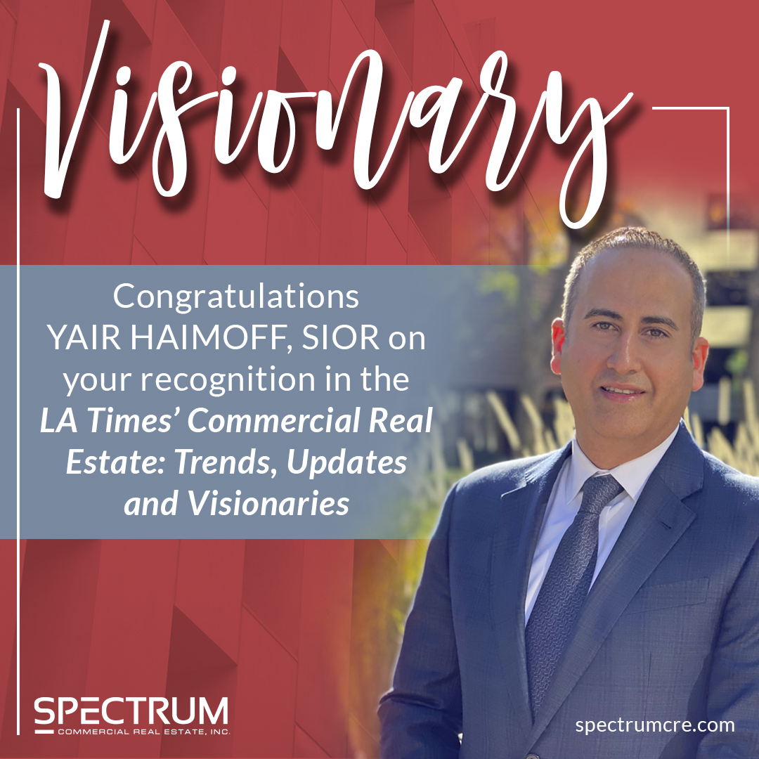 Spectrum Commercial Real Estate, Inc. on Twitter "Congratulations Yair