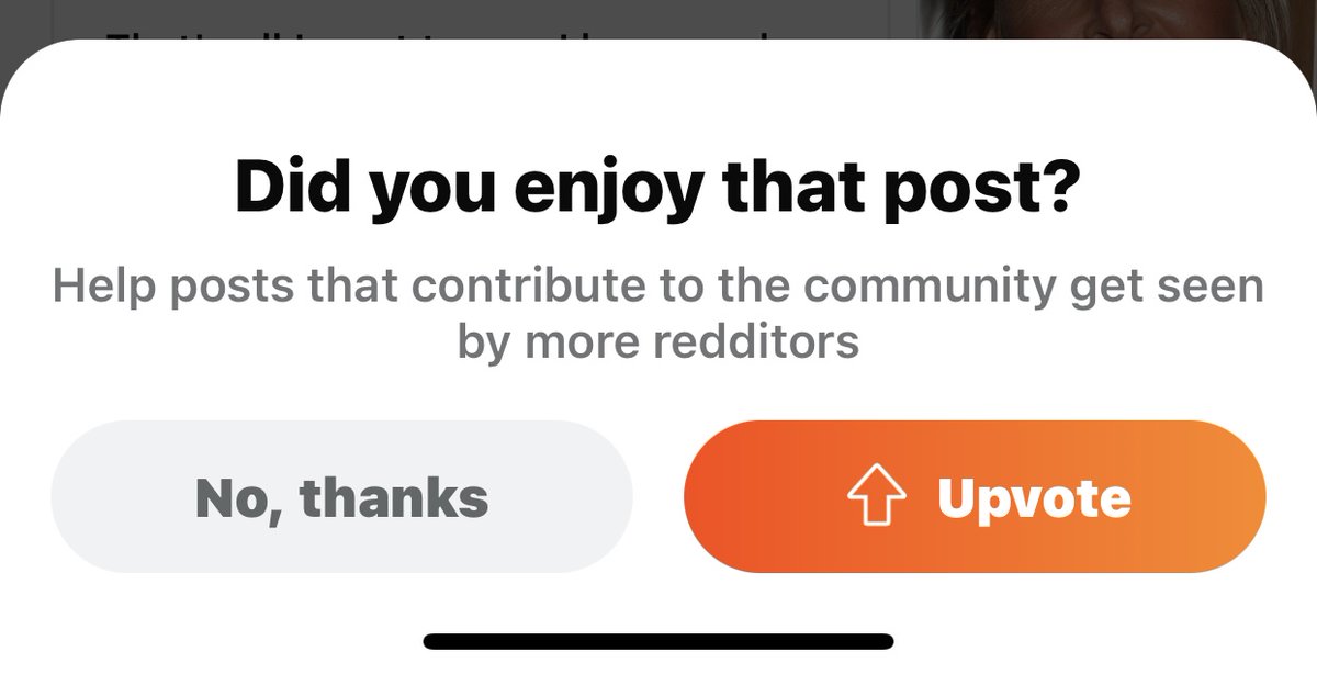 LivingDice's tweet image. No @reddit I enjoyed the post but your app annoys me constantly. Let me be clear: this feature sucks.  #reddit