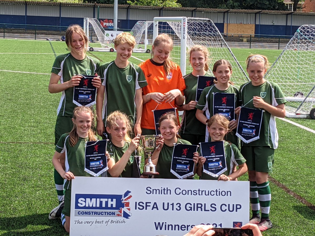 What a brilliant performance by the team <a href="/SurbitonHigh/">Surbiton High School</a> <a href="/SHSYear7/">SHS || Year 7</a> unbeaten through the Regionals and Nationals #nationalchampions 👊💚 <a href="/isfafootball/">ISFA</a>
