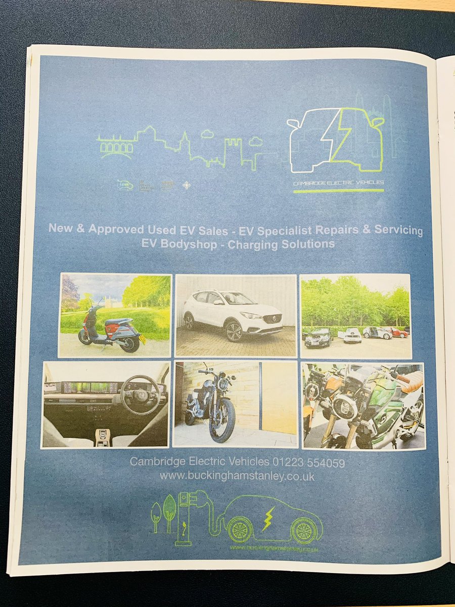 Cambridge Electric Vehicles tweet media