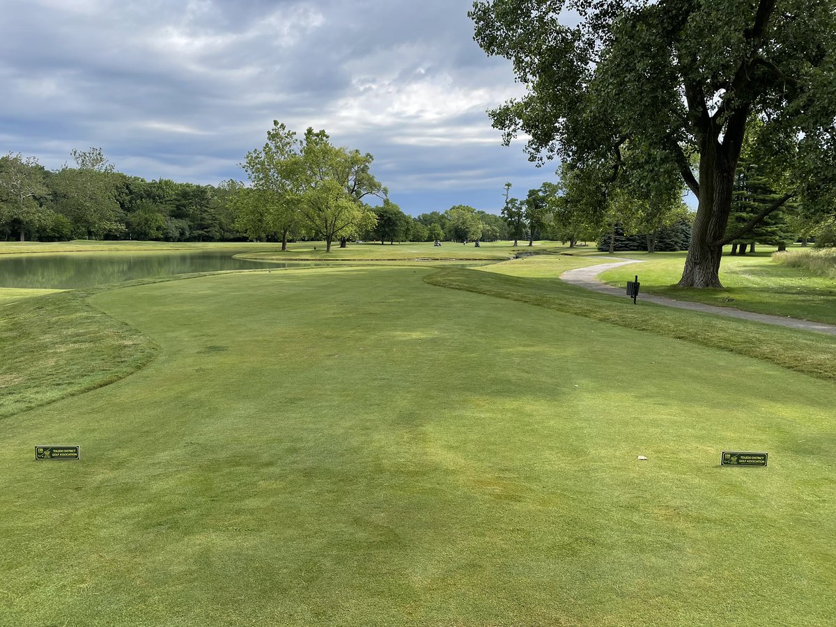 Two Person Better Ball Tournament is underway at Toledo Country Club.