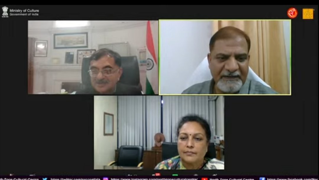 nzccpatiala's tweet photo. Panel discussion on the life &amp; work of Shyama Prasad Mukherjee by Shri Tarun Vijay Chairman, National Monument Authority &amp;  former MP, Rajya Sabha &amp; Prof. Raj Kumar,Vice Chancellor, Panjab University Chd. &amp; Santoor Vadan by Abhay Rustam Sopori ji were main part of event. https://t.co/C3m4xPmfsT