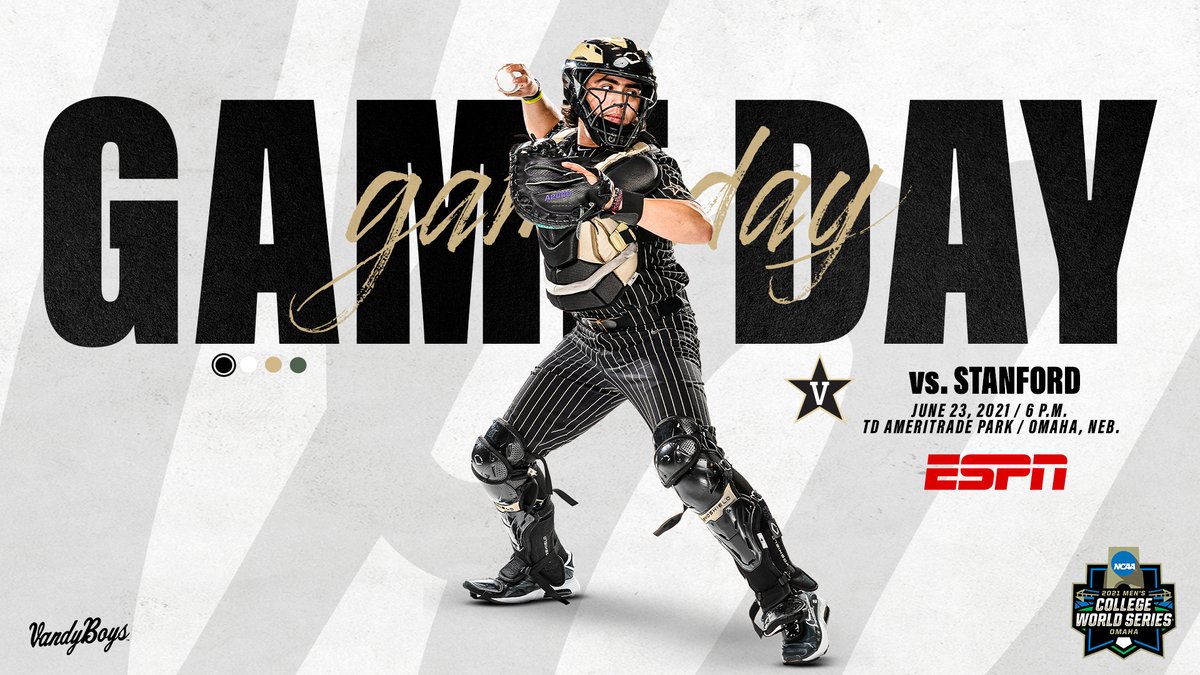 Wednesday night baseball. ⚾️

⏰ 6 p.m.
📊 vanderbi.lt/q91gc
📻 vanderbi.lt/06mut
📺 vanderbi.lt/b08i8

#VandyBoys | #AnchorDown
