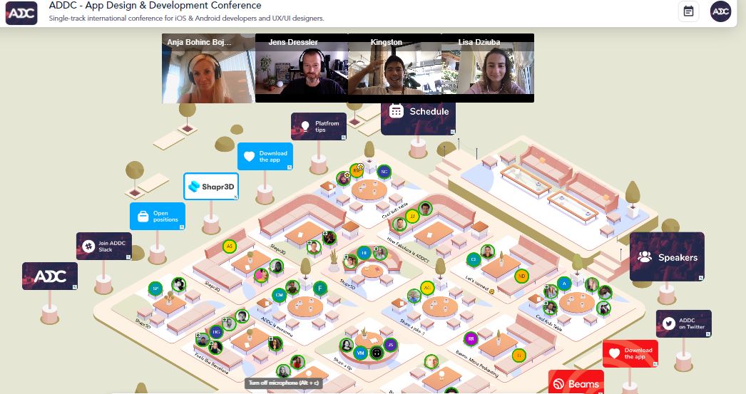 Table interaction during the brake #Addc #Networking