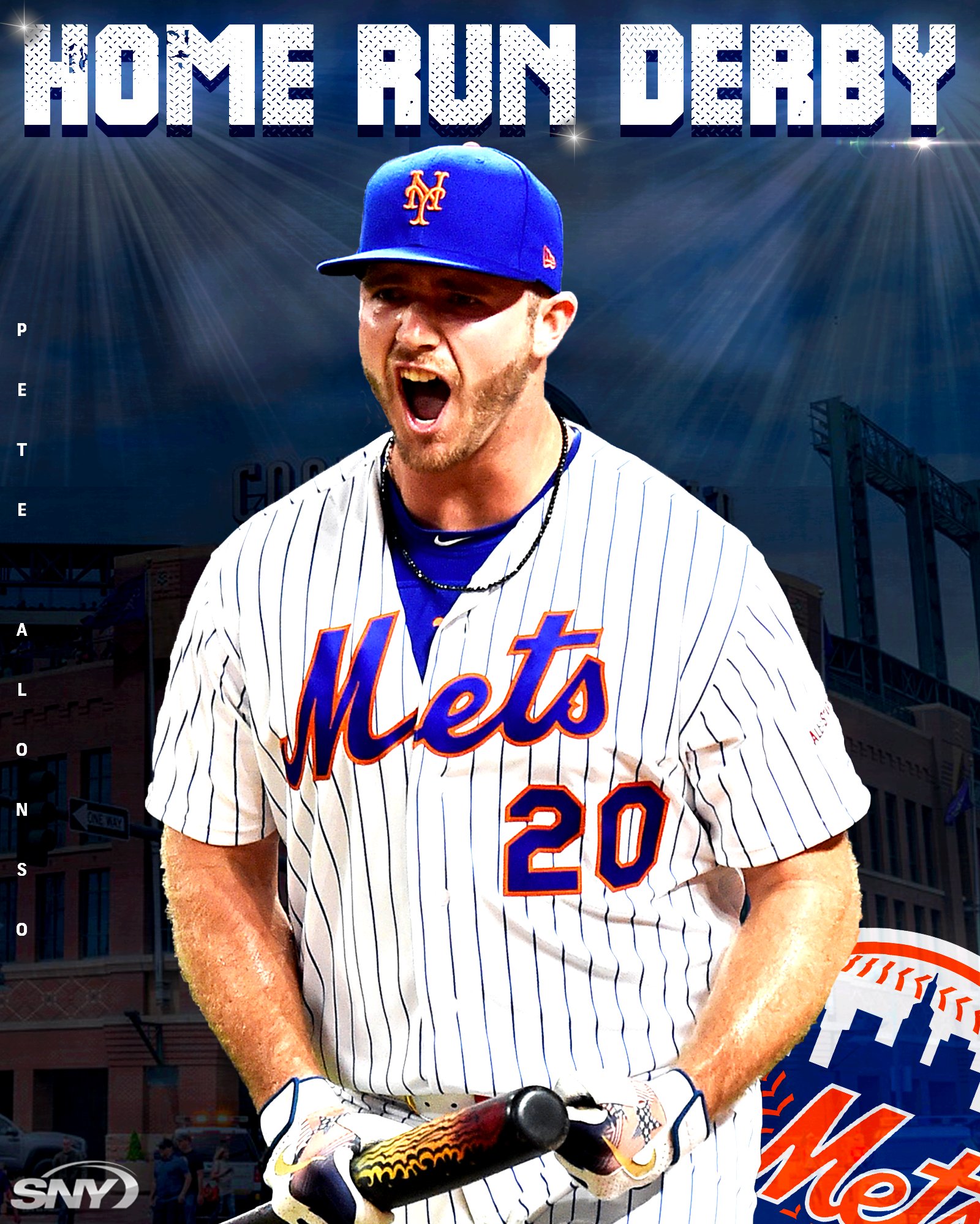 TONIGHT - Pete Alonso defends his title of Home Run King in the
