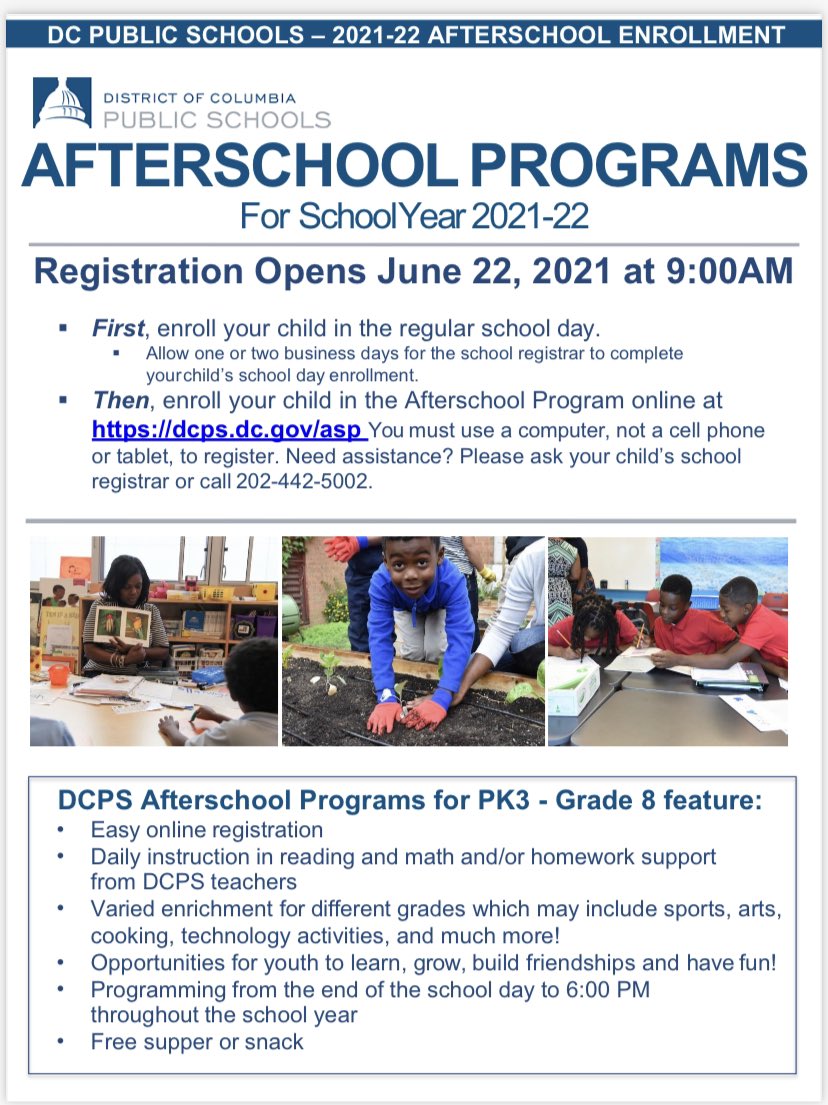 Register today with one of the largest after school programs in