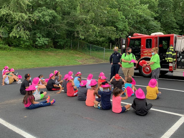 CCAYMCA's tweet photo. Big thank you to the Vineland Fire Department and Firefighter Seth for visiting our YMCA Summer Camp with Engine 62 today! There's still time to register for camp. Visit our website for more information: https://t.co/KSKYbCGZrQ https://t.co/WBt9k9TeVD
