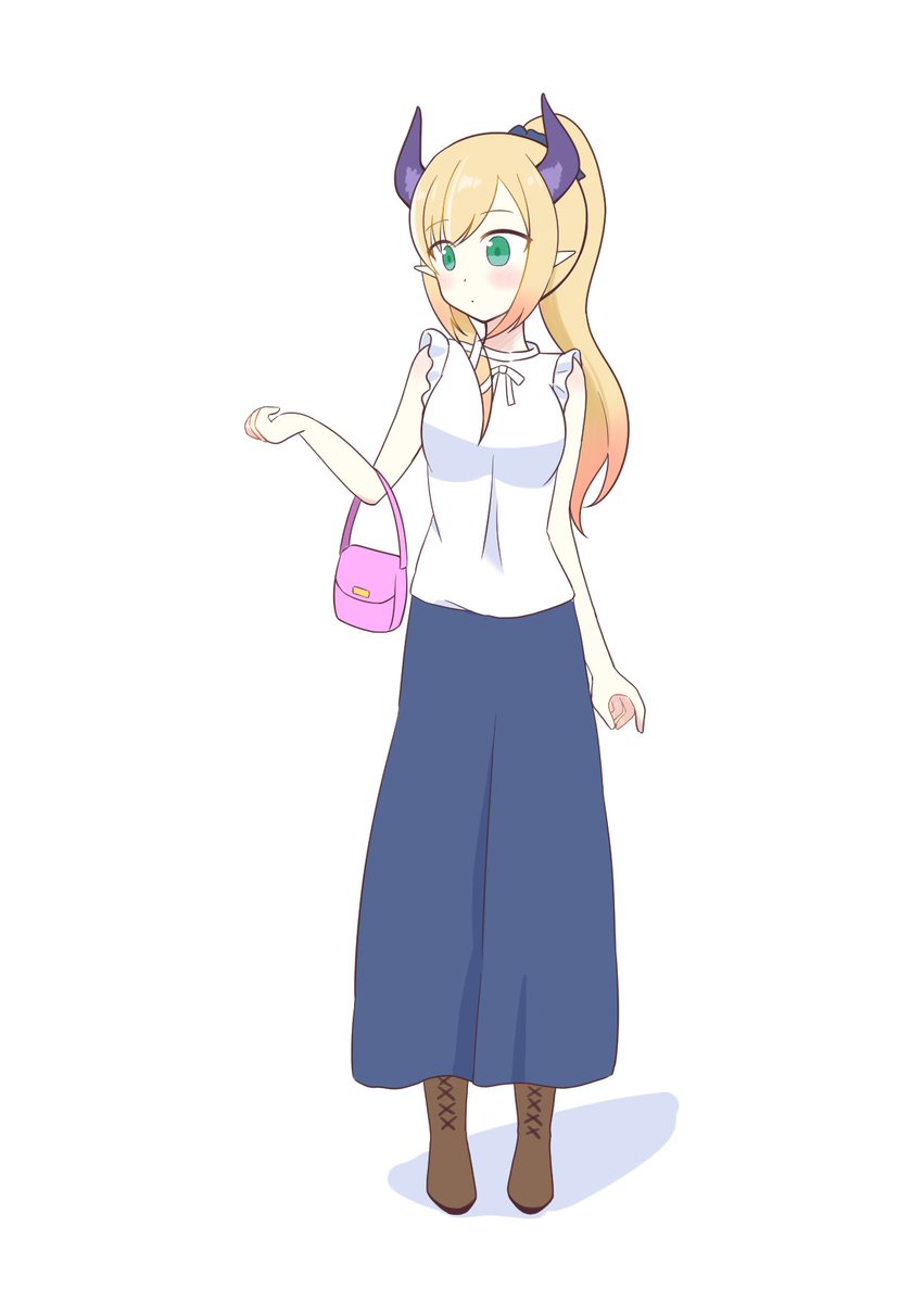 癒月ちょこ 「#俺流ちょこ先私服イラスト #しょこらーと 」|アキレスのイラスト
