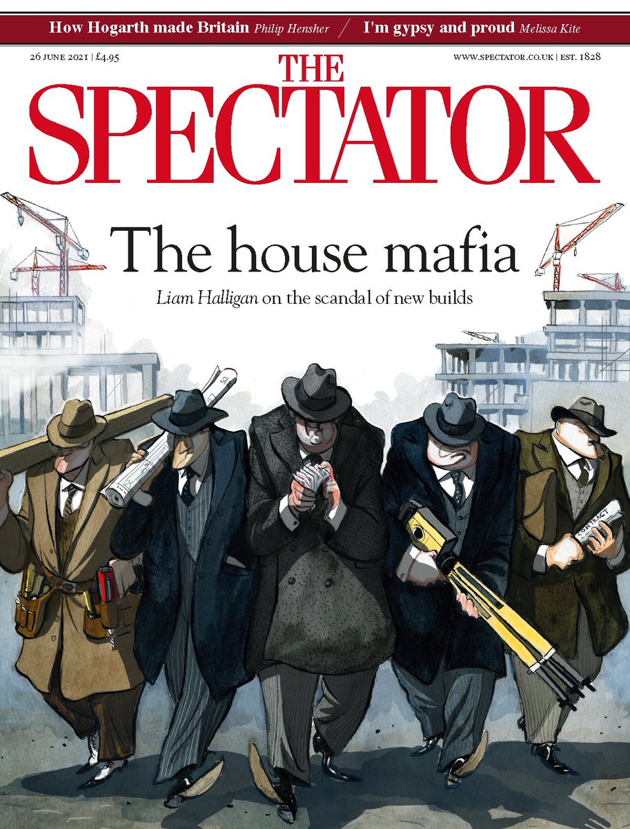 mortenmorland's tweet photo. The House mafia. This week's @spectator cover https://t.co/pxH9ZDeNaQ