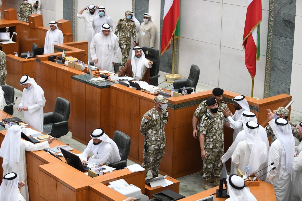 AJMq8's tweet photo. Mr. Sassoli President of @Europarl_EN
Do you know that the Kuwaiti National Assembly speaker Marzouq Al-Ghanim is violating the laws and traditions of our parliament by using excessive force against the MP's.

-isn't this a scene of a dictator!
#Freedom_for_Kuwaiti_democracy https://t.co/gc6yPrzB6G